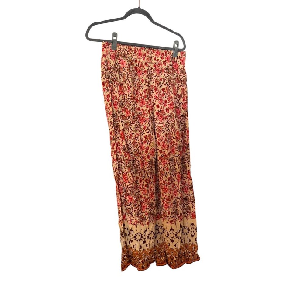 Joie Printed Wide Leg Bohemian Womens Size Medium Lightweight Pant